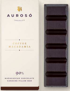Aurosó Coffee Macadamia chocolate: £7.50.